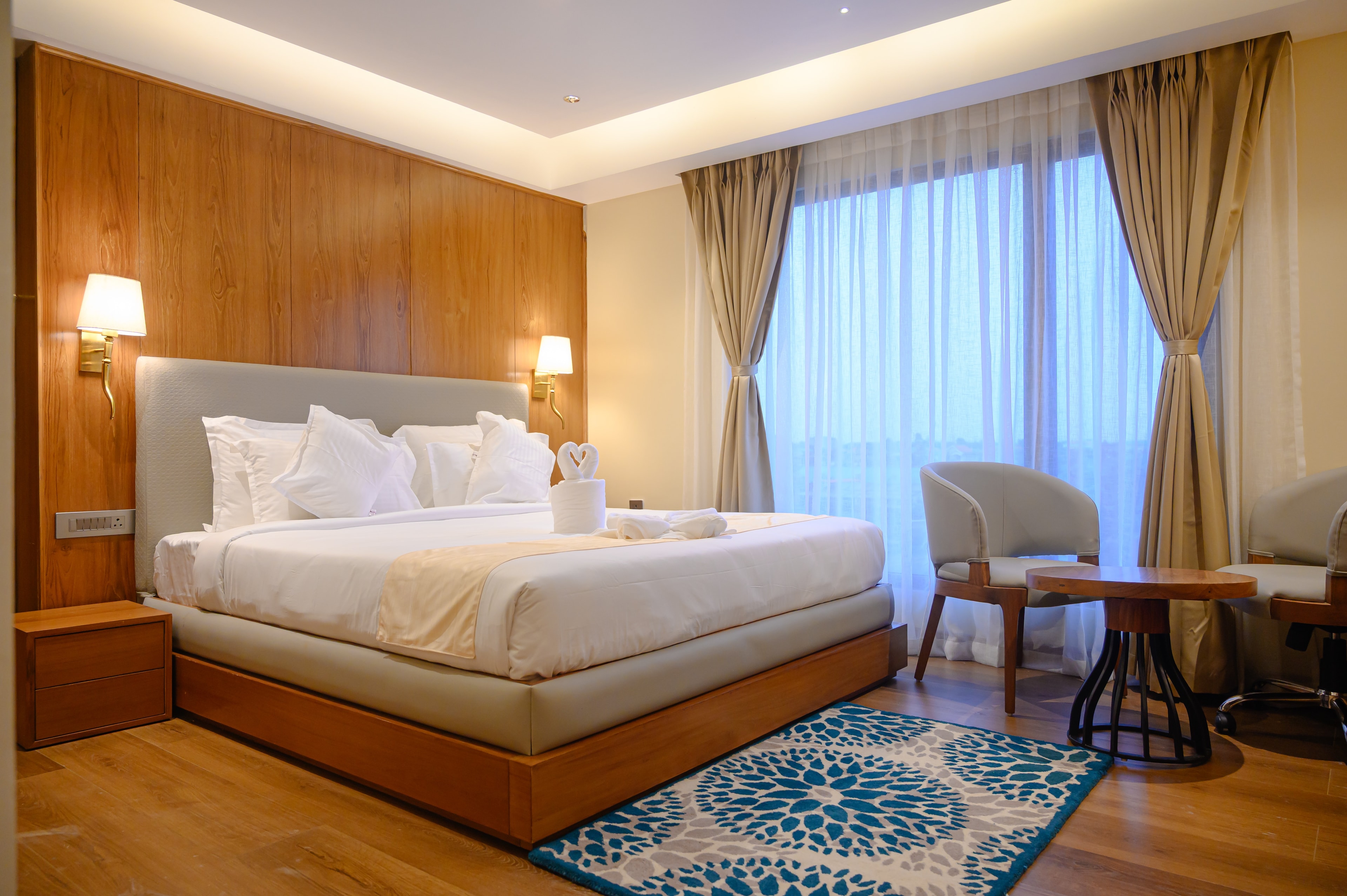 Comfortable room with modern amenities